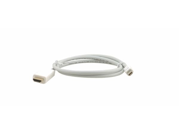 Kramer Electronics C-MDP/HM, 7,6 m, Mini DisplayPort, HDMI Type A (Standard), Hankjønn, Hankjønn, 1080p