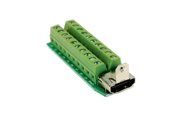 EXSYS EX-49065, HDMI, 20p, Grön, Silver