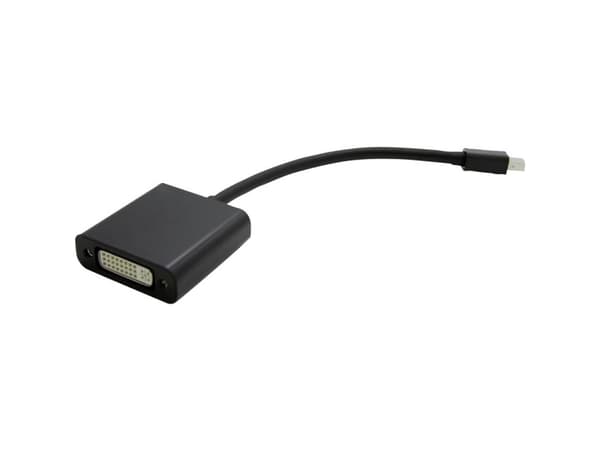 Value 12.99.3128, 150 m, Mini DisplayPort, DVI-D, Hankjønn, Hunkjønn, Sort