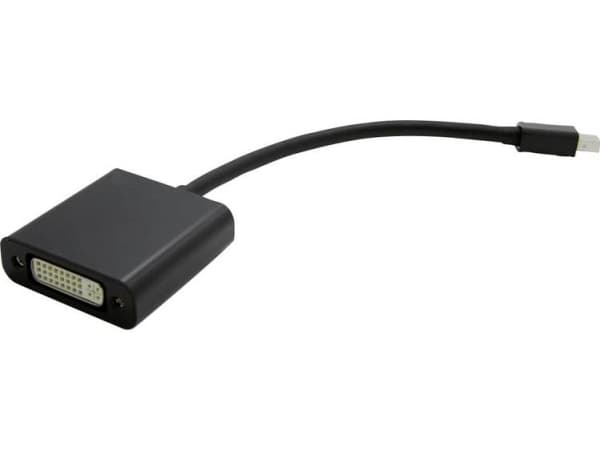Value 12.99.3128, 150 m, Mini DisplayPort, DVI-D, Hankjønn, Hunkjønn, Sort