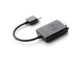 Miniatyrbild 5 av 5: Dell - Videoadapter - HDMI han till HD-15 (VGA) hun - sort