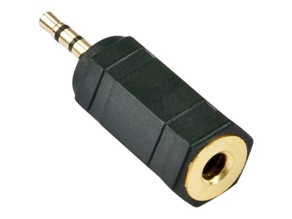 Lindy 35622 kabelkjønnsendring 2.5mm 3.5mm Sort