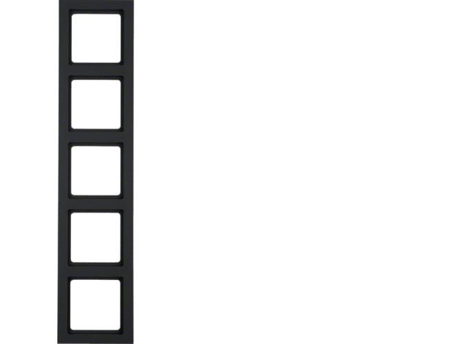 Berker 10156096, Antracit, Skruvlös, Berker, 1 styck