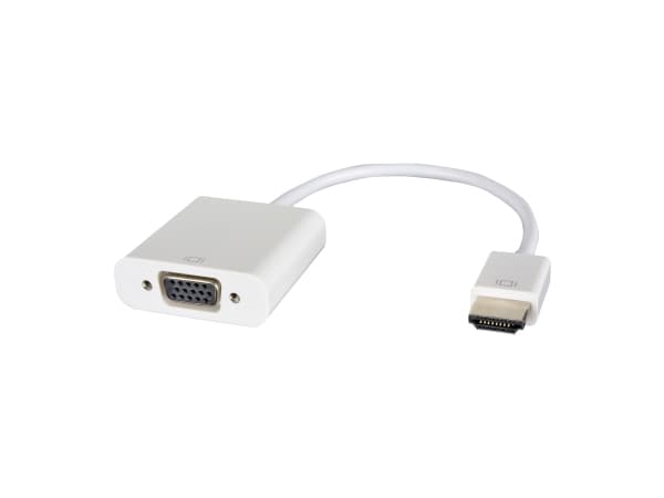 Kramer Electronics ADC-HM/GF, HDMI Type A (Standard), VGA (D-Sub) + 3.5mm, Hankjønn, Hunkjønn, Rett, Rett