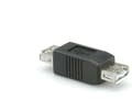 Miniatyrbild 3 av 5: Roline - Typbytare för USB - USB (hona) till USB (hona) - svart