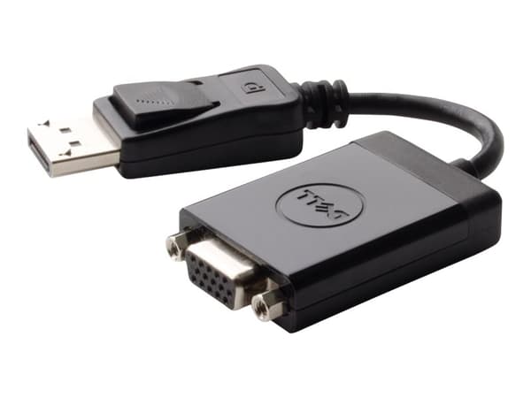 Dell DANBNBC084 - Videokonverterare - DisplayPort - VGA - för OptiPlex 30XX, 3240, 5040, 7440; Precision 7510, 7710, T1650; Precision Tower 3420, 362