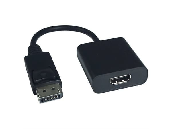 Value 12.99.3162, 0,15 m, DisplayPort, HDMI Typ A (standard), Hankoppling, Honkoppling, 3840 x 2160 pixlar