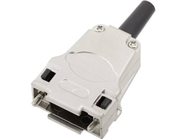 encitech DTZF09-RG-K DTZF09-RG-K D-SUB-kabinet Poltal: 9 Helmetal 180 ° Sølv 1 stk