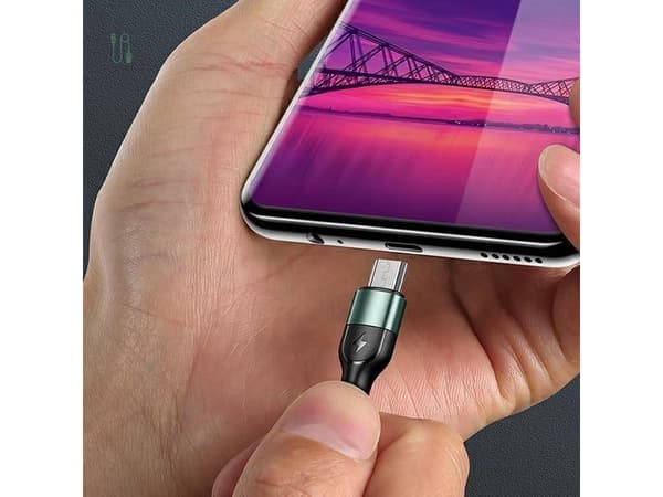 Kabel USB Usams USB-A - microUSB 1 m Zielony (112226)