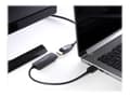 Miniatyrbild 3 av 5: Delock - Adapter för video / ljud - HDMI, Mikro-USB typ B (endast ström) till DisplayPort hona - 24 cm - svart - 4K60Hz (3840 x 2160) stöd, Lontium L