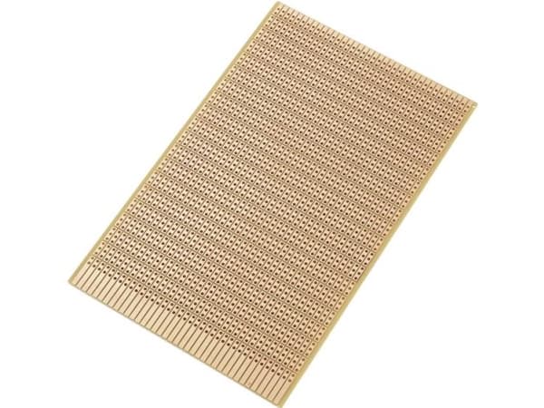 TRU COMPONENTS SU527413 Eurooppalainen painolevy Kovapaperi (L x S) 160 mm x 100 mm 35 µm Ruutukoko 2,54 mm Sisältö 1 kpl