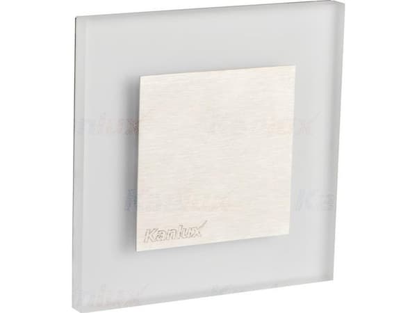 Kanlux Kanlux Apus 23800 innfelt downlight lampe 1x1,3W LED 3000K sølv