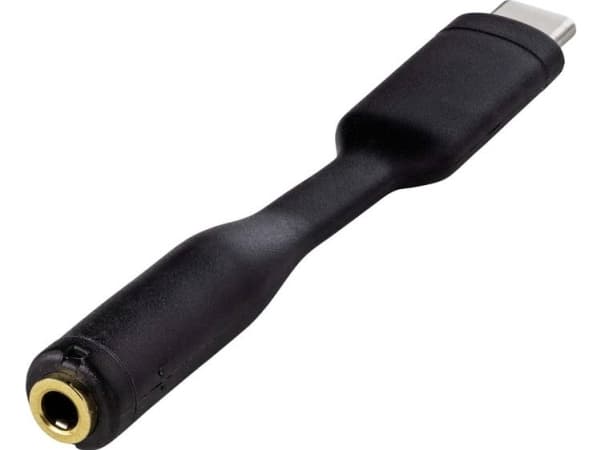 Renkforce Audio Adapterkabel [1x USB-C® stik - 1x 3.5 mm guldkontaktbøsning] Fleksibel
