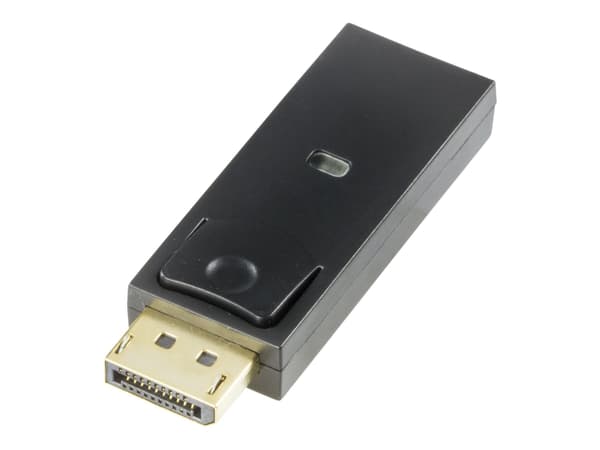 DELTACO - Videokort - DisplayPort hane till HDMI hona