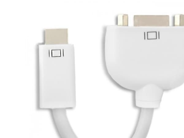 Qoltec - DVI-adapter - mini-DVI (hane) till 15 pin D-Sub (DB-15) (hona) - 15 cm