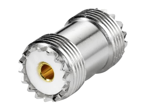 TRU COMPONENTS TC-9199212 UHF-sovitin UHF-liitin - UHF-liitin 1 kpl Eräpakkaus