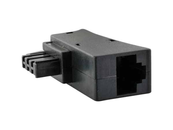 Schwaiger plug adapter TAE-F plug.RJ45 uttag