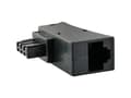 Miniatyrbild 4 av 4: Schwaiger plug adapter TAE-F plug.RJ45 uttag