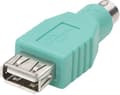 Miniatyrbild 3 av 4: Goobay 68919, USB Type-A, PS/2, Grön