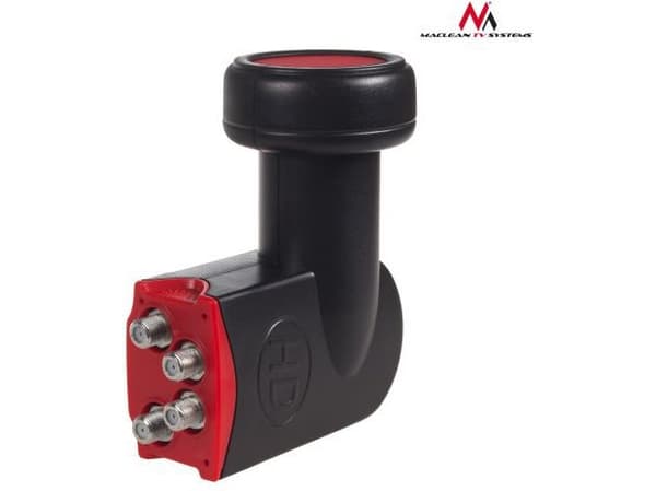 MACLEAN MCTV-591 Maclean MCTV-591 TV-systemkonverter, satellitt LNB 60dB Full HD 4 utganger