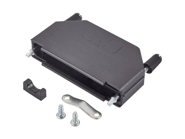 Amphenol Icc D Sub Hood, Size De, Nylon - Blf