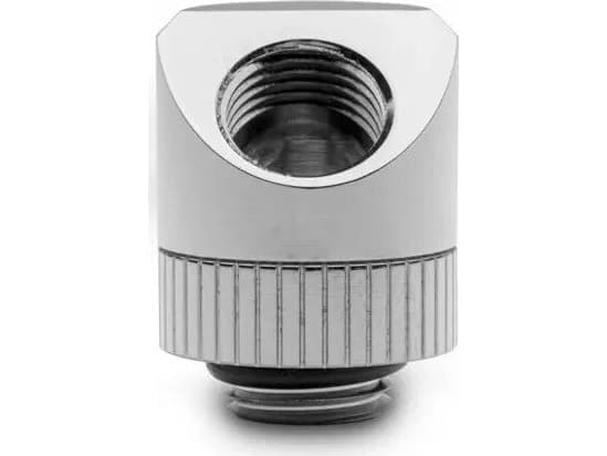 EK Water Blocks EK-Quantum Torque Rotary 45° - Nickel, Torque wrench end fitting, Silver, 2,3 cm, 4.5 mm, 1/4", 1 styck