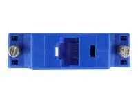Delock - Nettverksadapter - DB-25 (hann) til RJ-45 (hunn) - blå