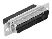 Delock - Nettverksadapter - DB-25 (hann) til RJ-45 (hunn) - blå