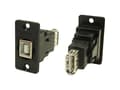 Miniatyrbilde 2 av 2: USB-stik Adapter, Tilslutning, indbygning USB-bøsning type B - USB-bøsning type A. CP30607N Cliff Indhold: 1 stk
