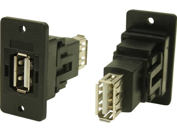 USB-adapter, anslutning, infälld USB-anslutning, typ A ⇔ USB-anslutning, typ A CP30608NX Cliff Innehåll: 1 st