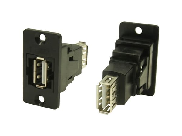 USB-stik Adapter, Tilslutning, indbygning USB-tilslutning, type A ⇔ USB-tilslutning, type A CP30608N Cliff Indhold: 1 stk