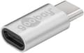 Miniatyrbilde 4 av 5: Goobay 51598, USB C, Micro-USB B, Sølv