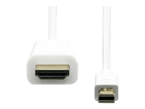 ProXtend - Adapterkabel - Mini DisplayPort hann til HDMI hann - 5 m - trippel beskyttelse - hvit - 4 K 30 Hz (3840 x 2160) støtte