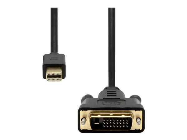 ProXtend - Adapterkabel - Mini DisplayPort (hann) til DVI-D (hann) - 2 m - 1080p støtte 60 Hz - svart