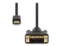Miniatyrbilde 4 av 5: ProXtend - Adapterkabel - Mini DisplayPort (hann) til DVI-D (hann) - 2 m - 1080p støtte 60 Hz - svart