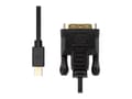 Miniatyrbilde 5 av 5: ProXtend - Adapterkabel - Mini DisplayPort (hann) til DVI-D (hann) - 2 m - 1080p støtte 60 Hz - svart