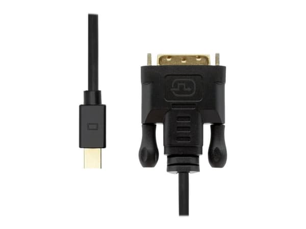 ProXtend - Adapterkabel - Mini DisplayPort (hann) til DVI-D (hann) - 2 m - 1080p støtte 60 Hz - svart