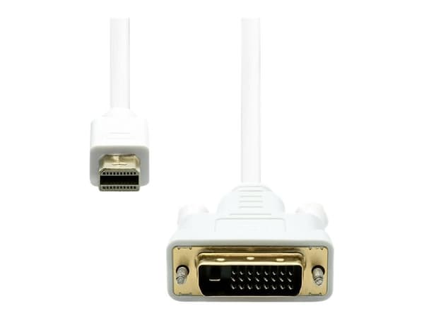 ProXtend - Adapterkabel - Mini DisplayPort (hann) til DVI-D (hann) - 1 m - 1080p støtte 60 Hz - hvit