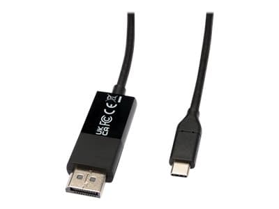 V7 V7UCDP-1M kabelomvandlare (hane/hona) USB Type - C 3.2 Gen 1 DisplayPort Svart