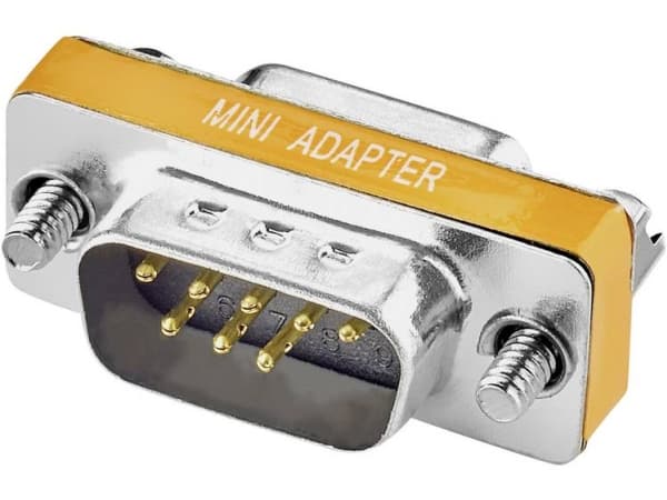 Renkforce Seriel Adapter [1x D-SUB-bøsning 9-pol. - 1x D-SUB-stik 8-pol.] Orange