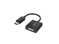 Miniatyrbild 3 av 3: Hama Essential Line - Videokort - DisplayPort (P) till DVI-I (hona) - stöd för 4K - svart