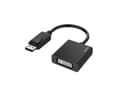 Miniatyrbild 2 av 3: Hama Essential Line - Videokort - DisplayPort (P) till DVI-I (hona) - stöd för 4K - svart