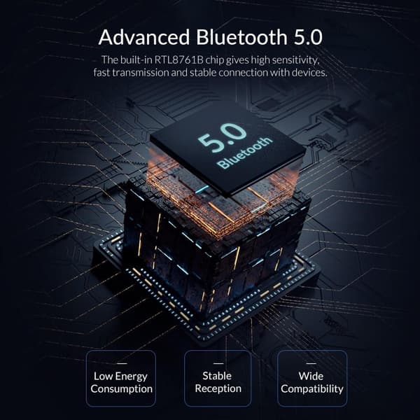 ORICO BTA-508 Mini USB Bluetooth 5.0 Adapter Dongle