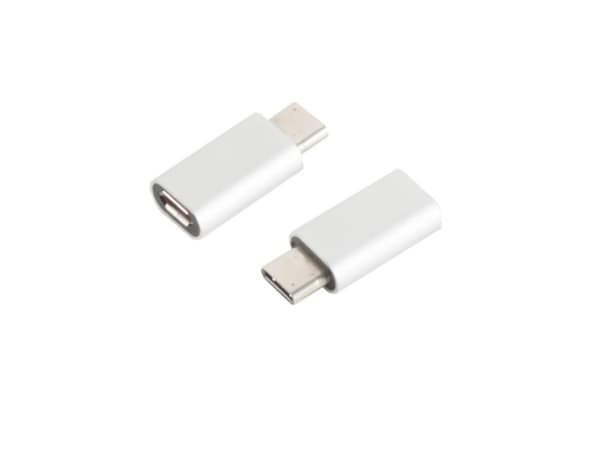 S/CONN 14-05017, USB 3.1 C, Micro USB 2.0 B, Sølv