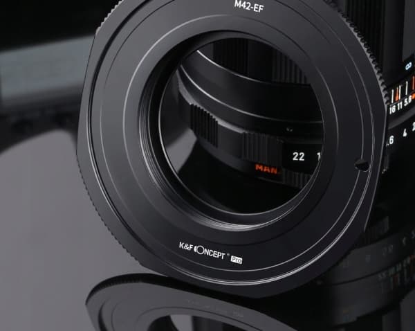 Kf Adapter K&f Pro For Canon Eos Ef-s til M42 / Kf06.444