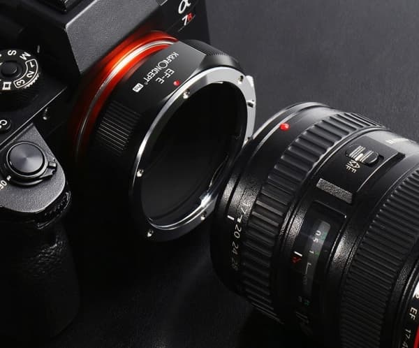 Kf Adapter K&f Pro Do Sony E Nex Na Canon Ef Ef-s / Kf06.437