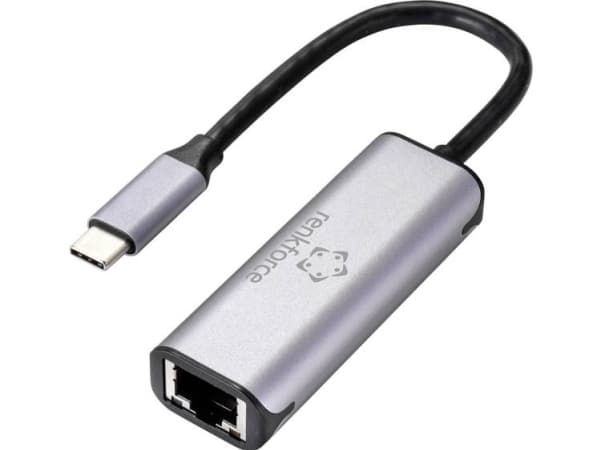 Renkforce RF-4599070 Netværksadapter 1000 MBit/s USB-C® (USB 3.2 Gen 1)