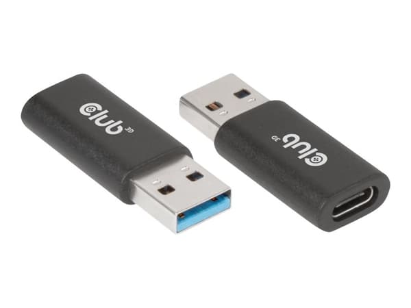 Club 3D - USB-adapter - USB typ A (hane) till 24 pin USB-C (hona) - USB 3.2 Gen 1