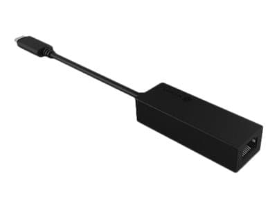 ICY BOX IB-LAN100-C3 - Nettverksadapter - USB-C 3.0 - Gigabit Ethernet x 1 - svart
