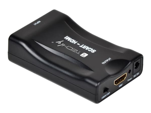 TECHly IDATA SCART-HDMI3 - SCART til HDMI videoomformer / scaler